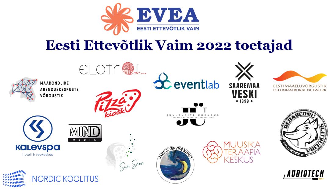 Aitäh kõigile "Eesti Ettevõtlik Vaim 2022" toetajatele!