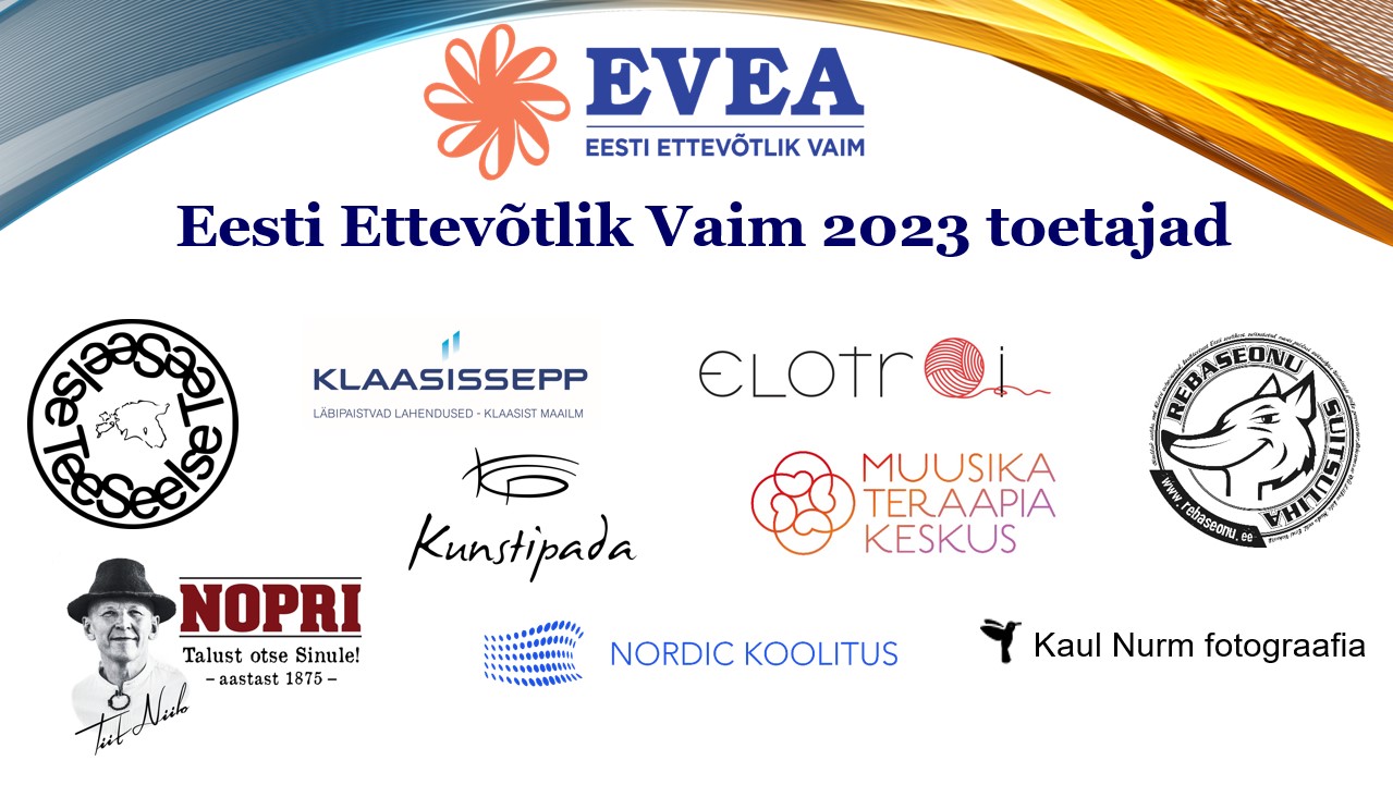 Aitäh Eesti Ettevõtlik Vaim 2023 sponsoritele!