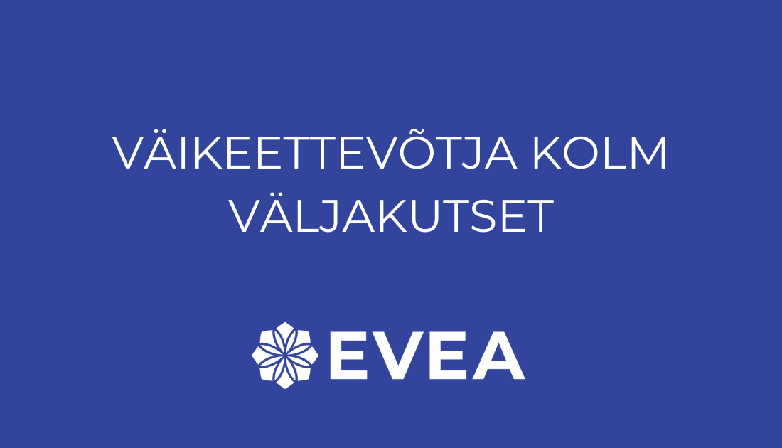 EVEA president Ille Nakurt-Murumaa tõi ettevõtluskonverentsi “Roheliselt on võimalik” (4.10.2025) ettekandes fookusesse kolm suurt väljakutset, millega iga väik