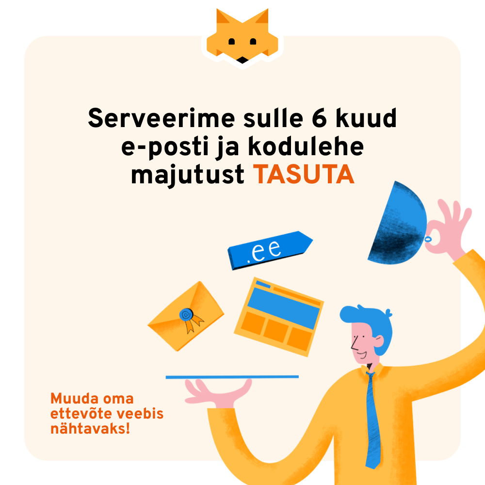 Veebimajutus.ee - esimesed 6 kuud tasuta!
