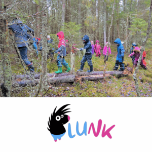 Laste sünnipäevapidu looduses