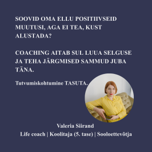 Personaalne coaching 1:1-le