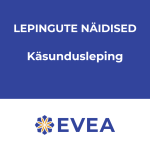 Käsunduslepingu (teenus eraisikult) näidis