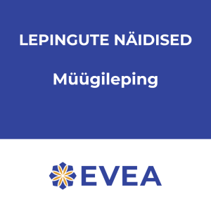 Müügilepingu näidis