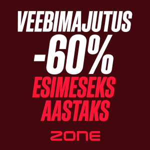 Veebimajutus -60%